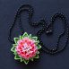 Quilled-flower-anemone-pendant-chain