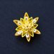 Yellow-quilled-mandala-pendant-front