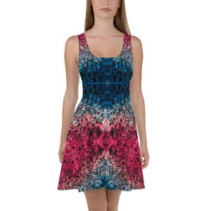 Transition Quilled Art Skater Dress