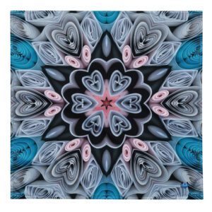 Heartbloom Quilled Art Bandana