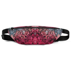 Pink Transition Quilled Art Hip Bag