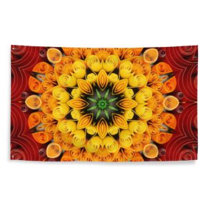 Sunseed Quilled Art Flag