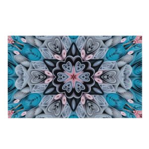 Heartbloom Quilled Art Flag