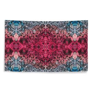 Pink Transition Quilled Art Flag
