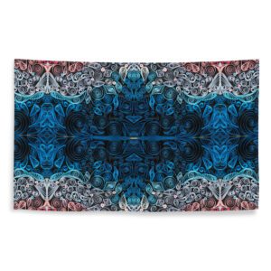 Blue Transition Quilled Art Flag