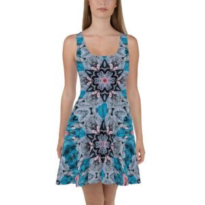 Heartbloom Quilled Art Skater Dress