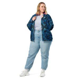 Starseed Quilled Art Zippered Jacket