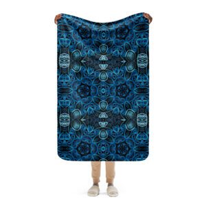 Starseed Quilled Art Sherpa Blanket