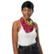 sunset vibes golden hour quilled art bandana