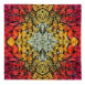 sunset vibes golden hour quilled art bandana