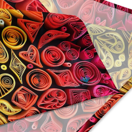 sunset vibes golden hour quilled art bandana sunset vibes golden hour quilled art bandana