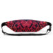 sunset vibes twilight quilled art hip bag