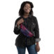 sunset vibes twilight quilled art hip bag