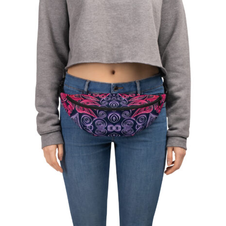 sunset vibes twilight quilled art hip bag sunset vibes twilight quilled art hip bag