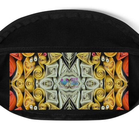 sunset vibes golden hour quilled art hip bag sunset vibes golden hour quilled art hip bag