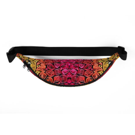sunset vibes golden hour quilled art hip bag sunset vibes golden hour quilled art hip bag