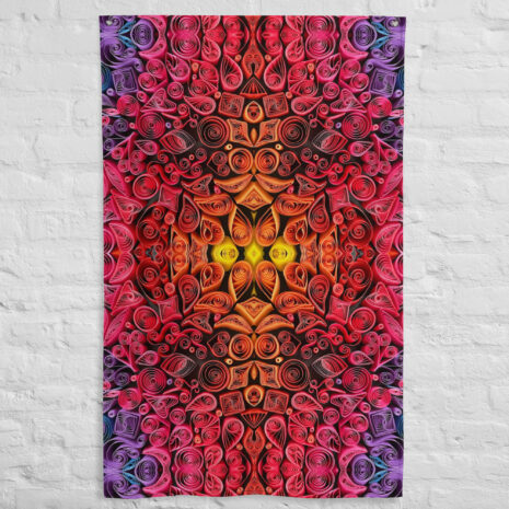 sunset vibes quilled art flag sunset vibes quilled art flag