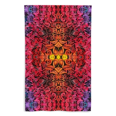 sunset vibes quilled art flag sunset vibes quilled art flag