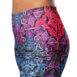 sunset vibes twilight quilled art flare leggings