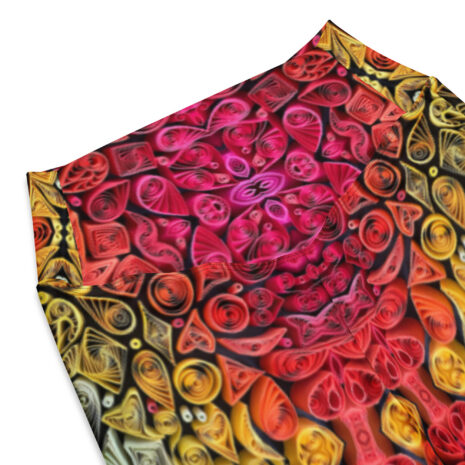sunset vibes golden hour quilled art flare leggings sunset vibes golden hour quilled art flare leggings