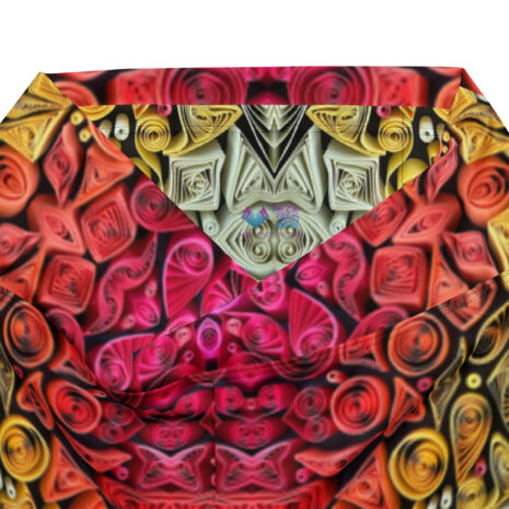 sunset vibes golden hour quilled art flare leggings sunset vibes golden hour quilled art flare leggings