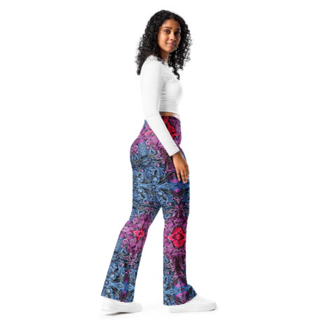 sunset vibes twilight quilled art flare leggings sunset vibes twilight quilled art flare leggings