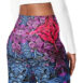 sunset vibes twilight quilled art flare leggings