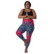 sunset vibes twilight quilled art pocket leggings