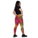 sunset vibes golden hour quilled art pocket leggings