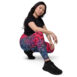 sunset vibes twilight quilled art pocket leggings