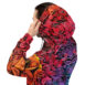 sunset vibes quilled art unisex hoodie