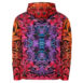 sunset vibes quilled art unisex hoodie