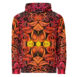 sunset vibes quilled art unisex hoodie
