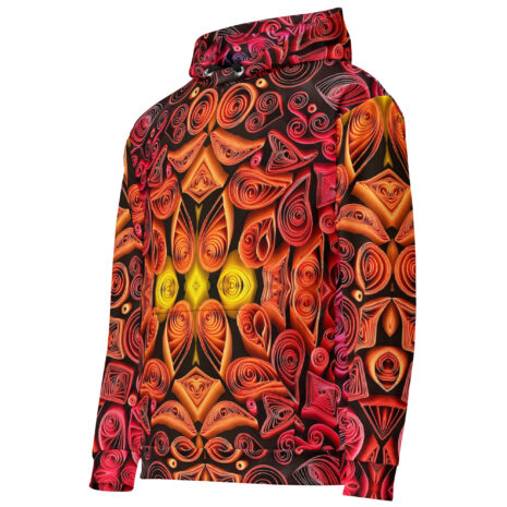 sunset vibes quilled art unisex hoodie sunset vibes quilled art unisex hoodie