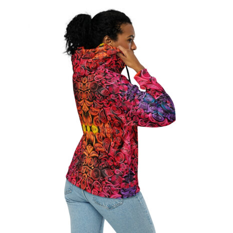 sunset vibes quilled art unisex zip up hoodie sunset vibes quilled art unisex zip up hoodie