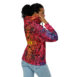 sunset vibes quilled art unisex zip up hoodie