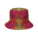 sunset vibes quilled art reversible bucket hat