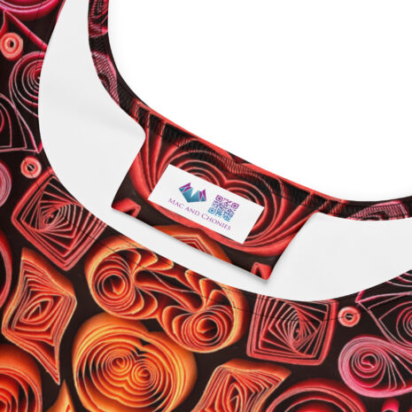 sunset vibes quilled art skater dress sunset vibes quilled art skater dress
