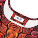 sunset vibes quilled art skater dress