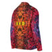sunset vibes quilled art zippered jacket