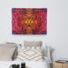 sunset vibes quilled art tapestry