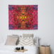 sunset vibes quilled art tapestry