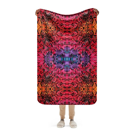 sunset vibes quilled art sherpa blanket sunset vibes quilled art sherpa blanket