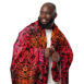 sunset vibes quilled art sherpa blanket