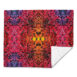 sunset vibes quilled art throw blanket