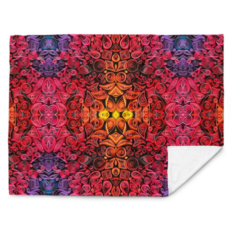 sunset vibes quilled art throw blanket sunset vibes quilled art throw blanket